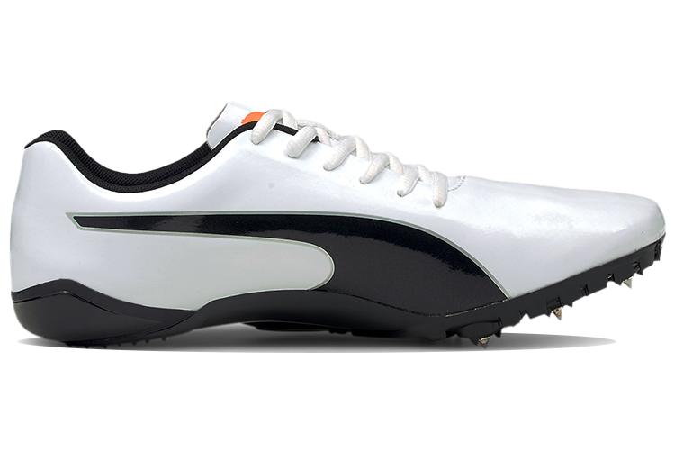 Футбольные бутсы PUMA EvoSPEED Prep Sprint 2 белые и черные, 40 EU