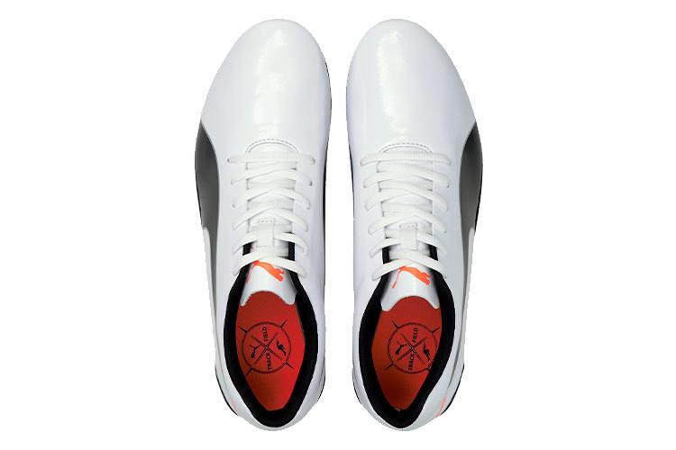 Футбольные бутсы PUMA EvoSPEED Prep Sprint 2 белые и черные, 40 EU