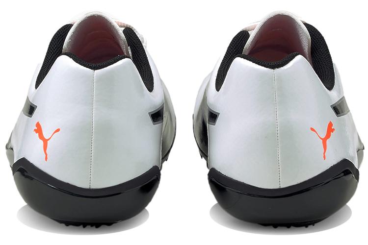 Футбольные бутсы PUMA EvoSPEED Prep Sprint 2 белые и черные, 40 EU