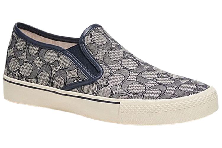 Слипоны мужские COACH C8958-QNH серые, 43 EU