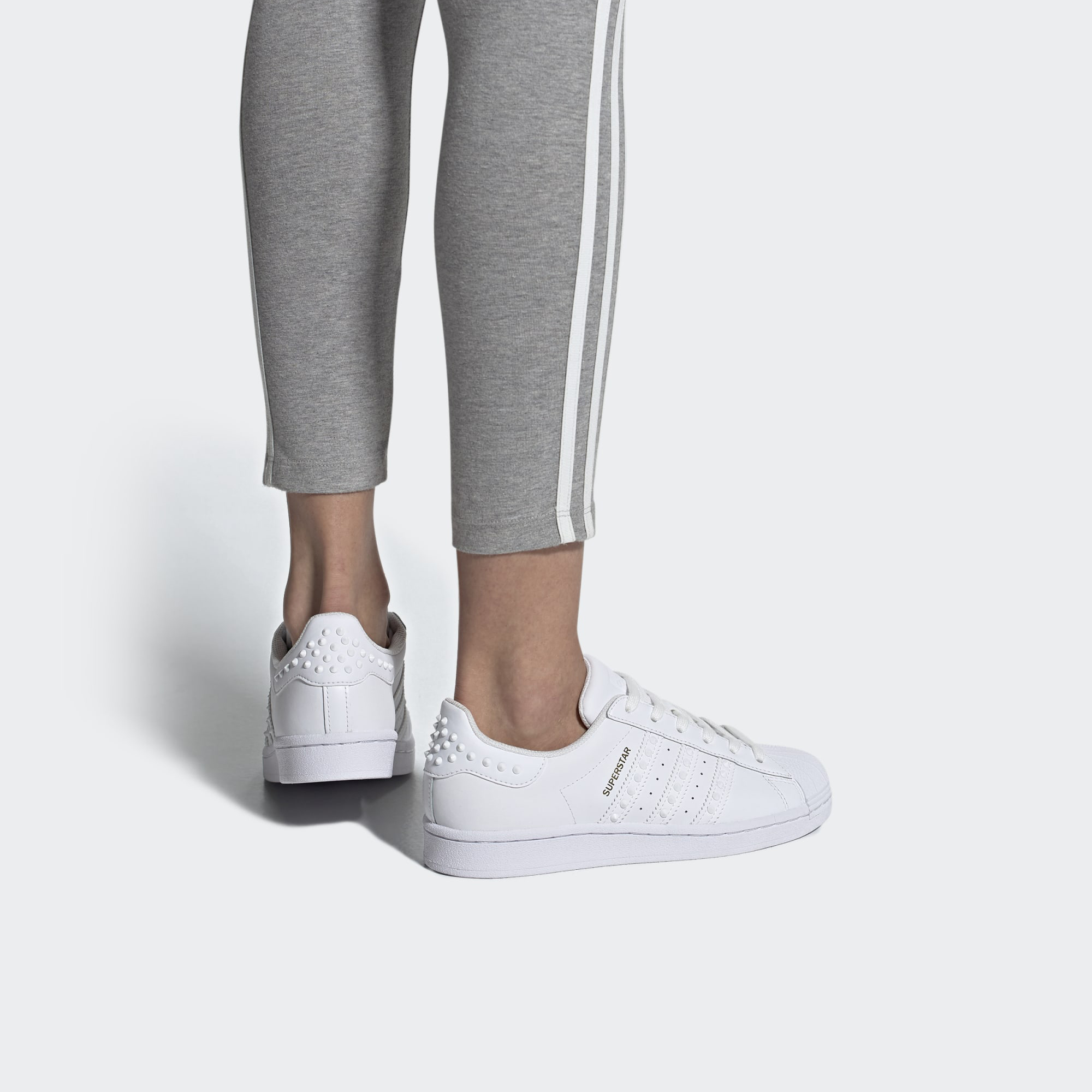 Кеды женские Adidas Superstar Cloud White Stud, 36 EU