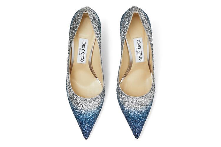 Туфли женские Jimmy Choo LOVE Slim Heel синий, 38 EU