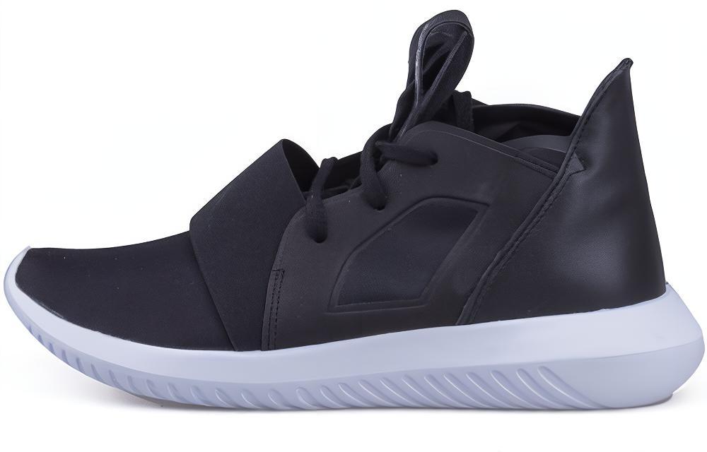 Кроссовки женские Adidas Tubular Defiant черно-белые