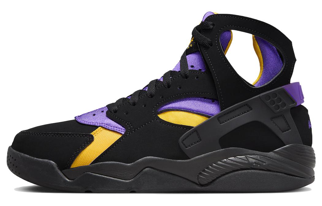 Спортивные кеды мужские Nike Air Flight Huarache, purple-yellow