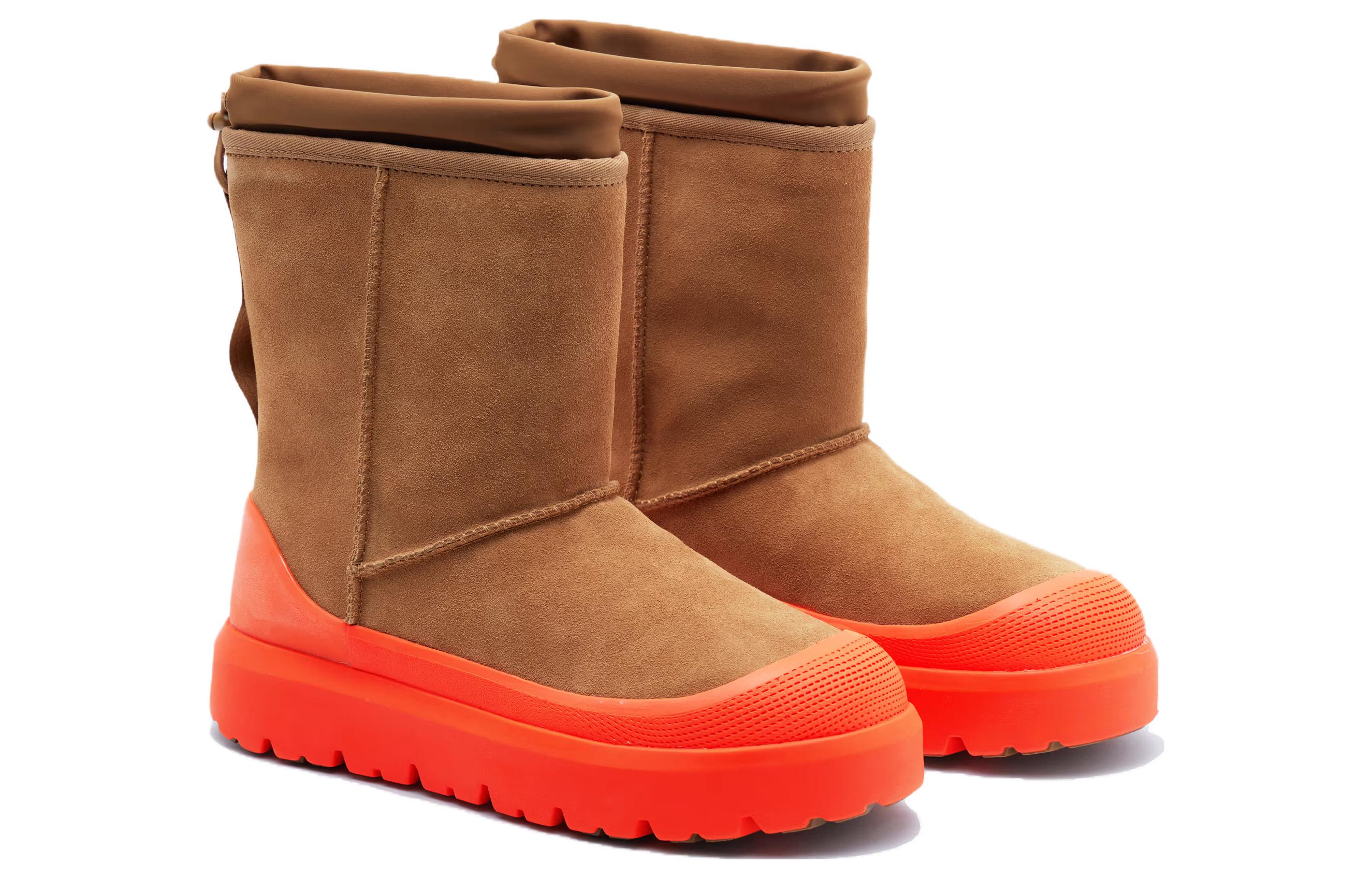 Снежные сапоги мужские UGG Classic Short Weather Hybrid Boot, chestnut, 43 EU