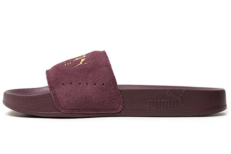 Шлепанцы унисекс PUMA Leadcat Suede Slide винные