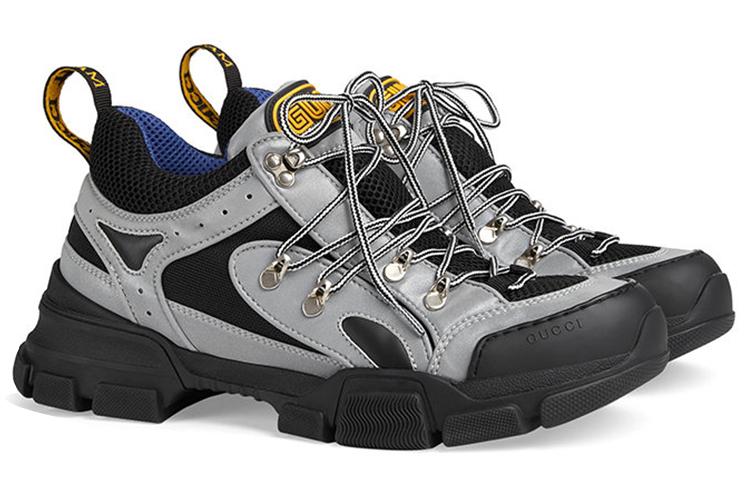 Кроссовки мужские GUCCI Flashtrek Reflective Grey, 44.5 EU
