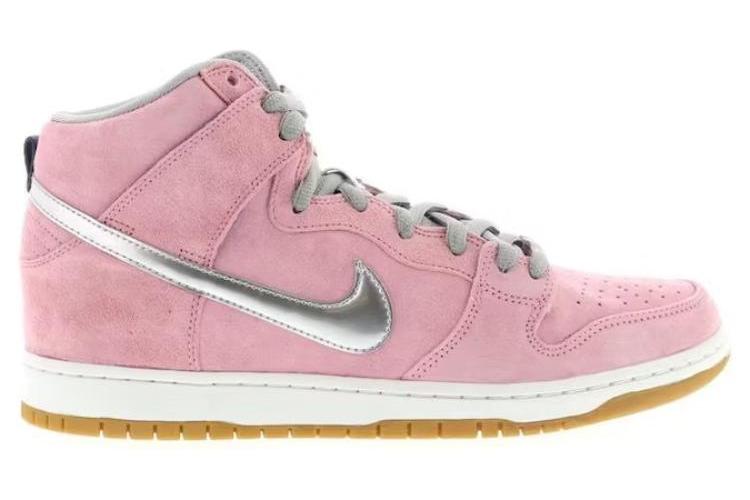 Кроссовки мужские Nike Dunk High Concepts pink-white, 40 EU