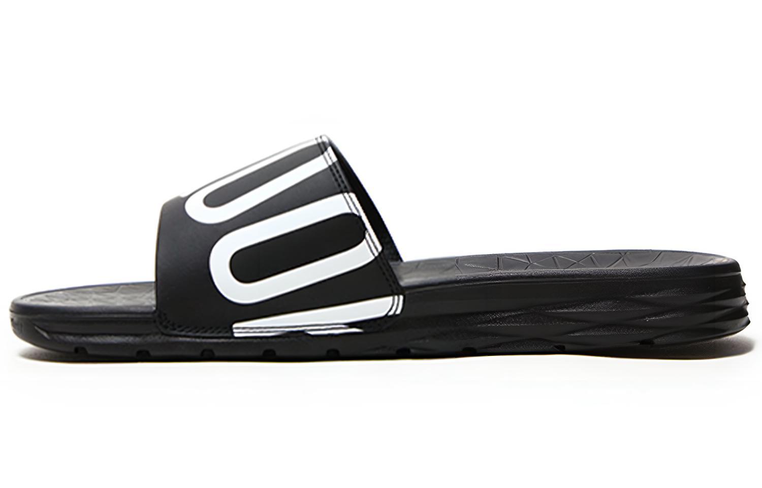 Шлепанцы мужские Nike Benassi Solarsoft Nba Slide черные, 41 EU