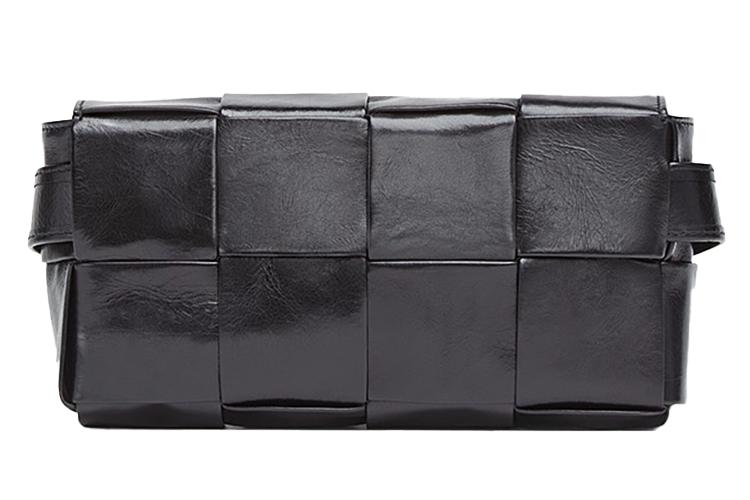 Поясная сумка мужская Bottega Veneta Cassette Belt Bag Mini черная