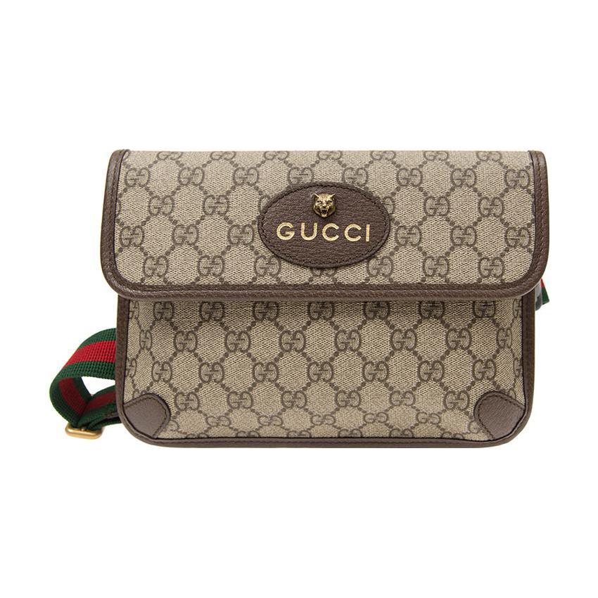 Сумка мужская GUCCI Neo Vintage Series, эбеновый/коричневый