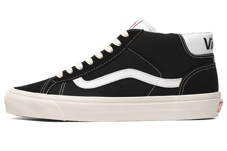 Кроссовки унисекс Vans OG Mid Skool 37 LX черные, 46 EU