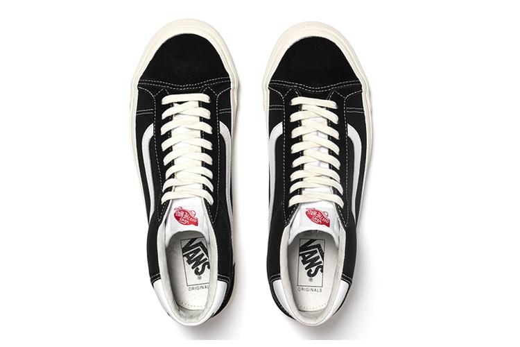 Кроссовки унисекс Vans OG Mid Skool 37 LX черные, 46 EU