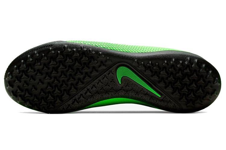 Футбольные бутсы мужские Nike Phantom Vision 2 React Pro DF TF черные, зеленые, 41 EU