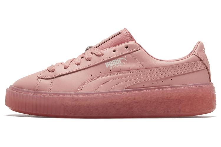 Спортивные кеды женские PUMA Basket Platform Core Low, core pink