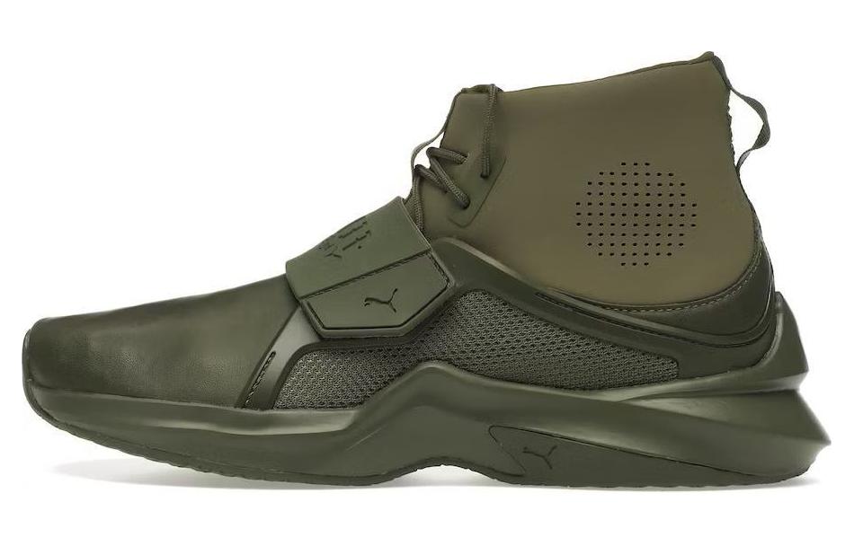 Кроссовки женские PUMA Leather Hi Rihanna Fenty cypress, 41 EU