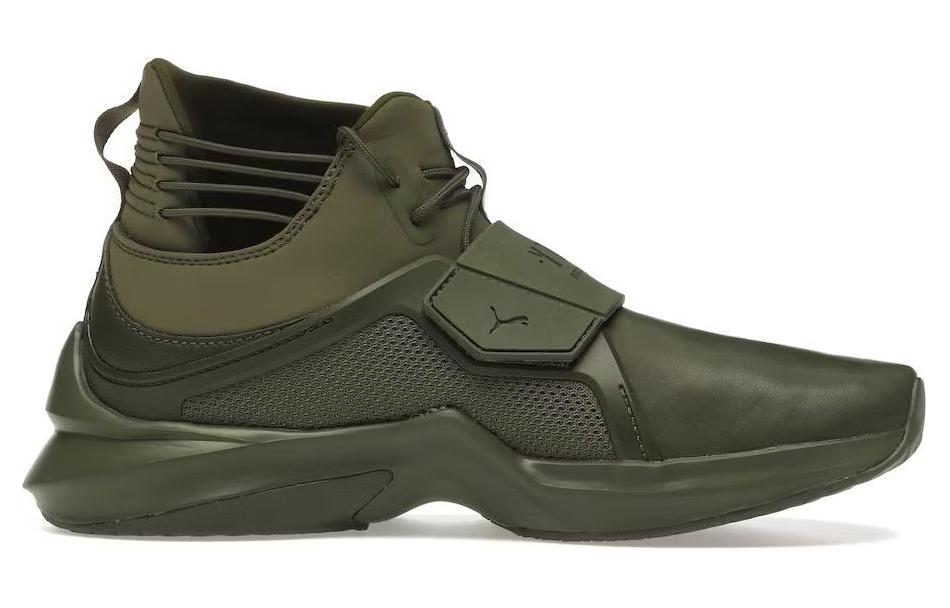 Кроссовки женские PUMA Leather Hi Rihanna Fenty cypress, 41 EU