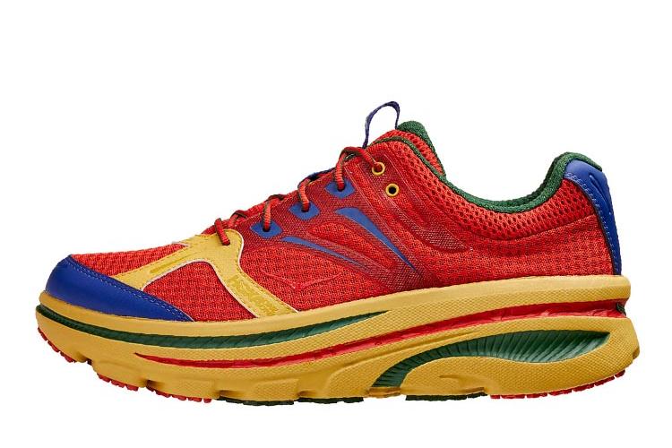Кроссовки мужские HOKA ONE ONE X Engineered Garments Bondi B, multi color, 42 EU