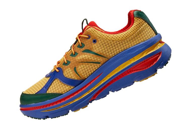 Кроссовки мужские HOKA ONE ONE X Engineered Garments Bondi B, multi color, 42 EU