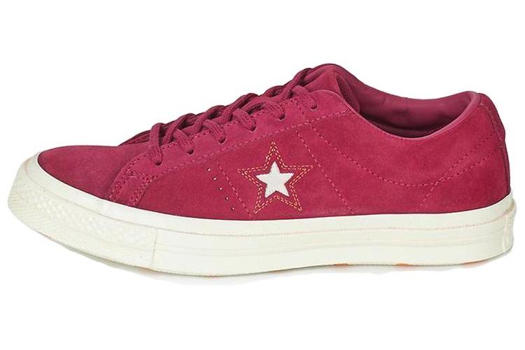 Кеды унисекс Converse Chuck Taylor One Star Ox темно-красные, 35 EU