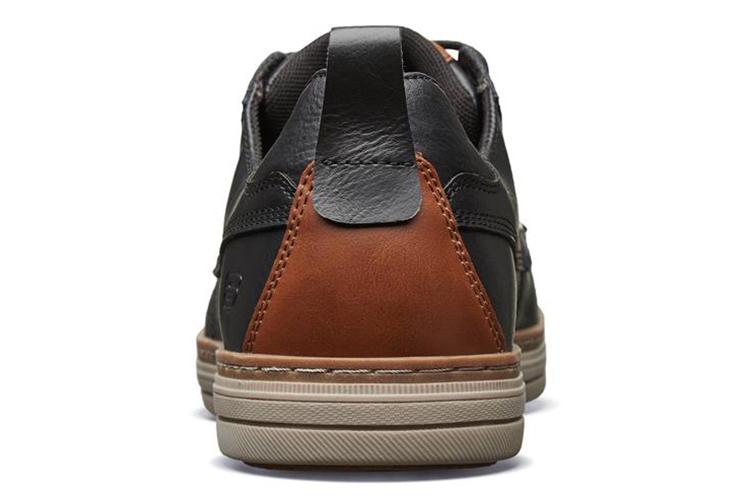 Кроссовки мужские Skechers Heston черные-коричневые, 44 EU