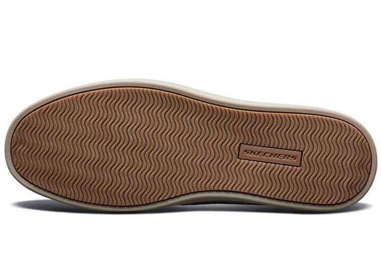 Кроссовки мужские Skechers Heston черные-коричневые, 44 EU