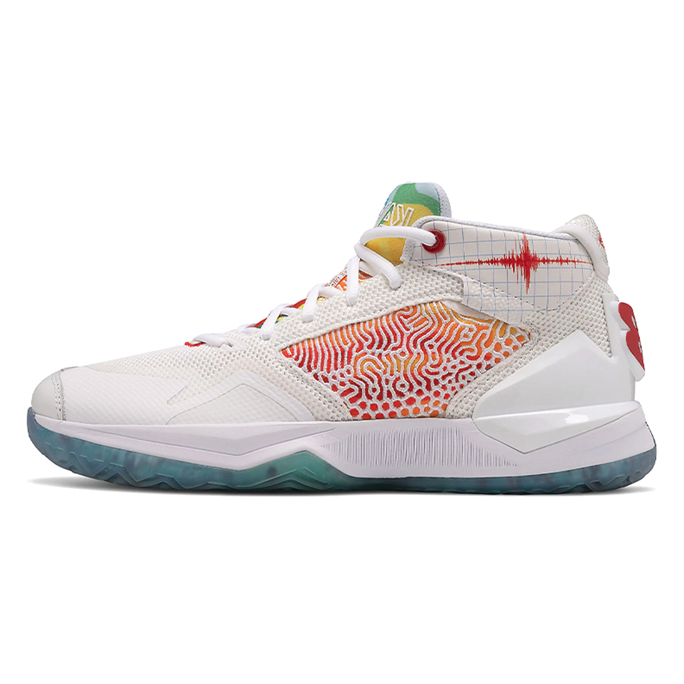 Кеды мужские New Balance Kawhi Seismic Moment белые