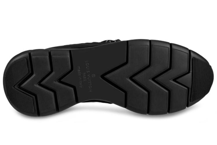 Кроссовки мужские LOUIS VUITTON Fastlane черные монограмм, 41 EU