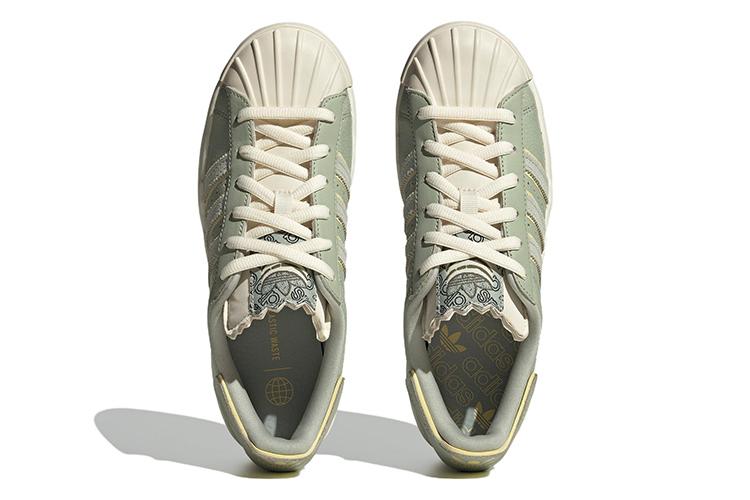 Спортивные кеды женские Adidas Originals Superstar Ayoon зеленые, 36 2/3 EU