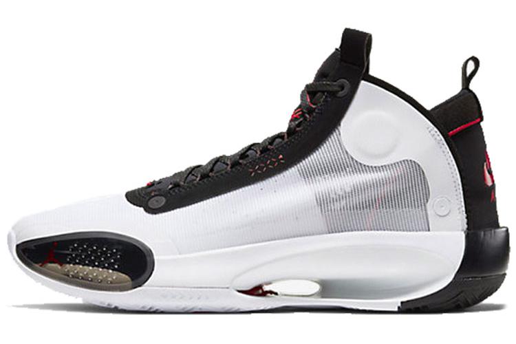 Кроссовки мужские Air Jordan 34 Pf белые, черные