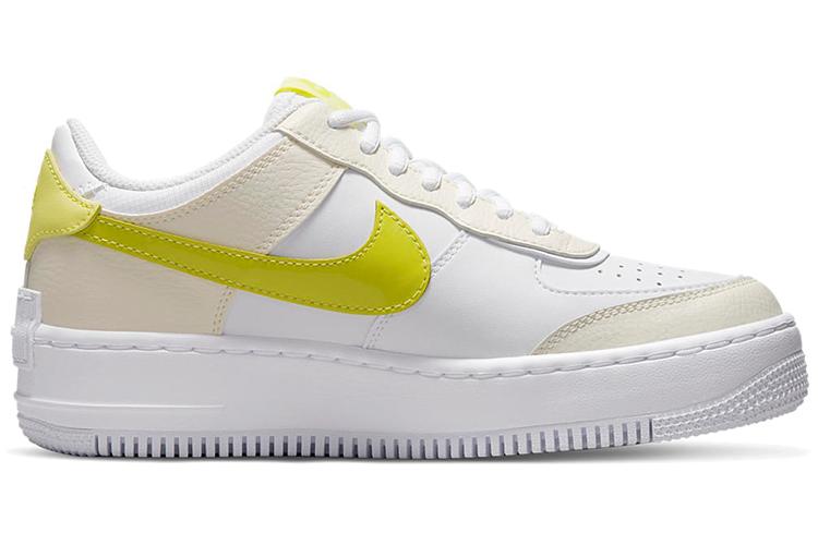 Кеды женские Nike Air Force 1 Low Shadow SE Have A Nike Day белые-желтые, 42 EU