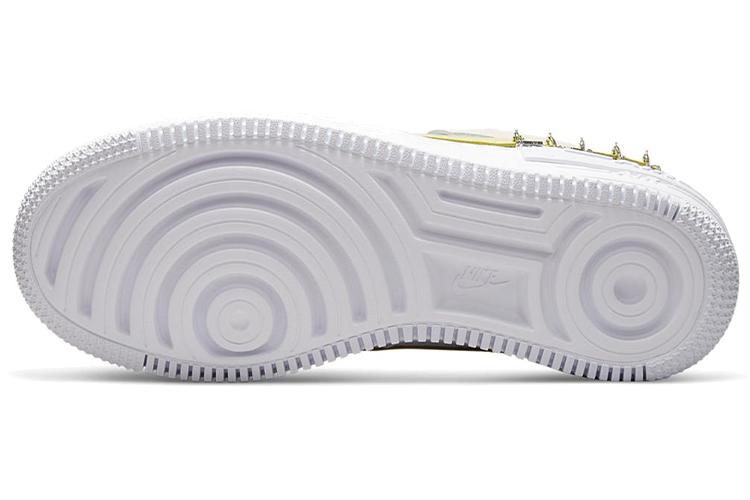 Кеды женские Nike Air Force 1 Low Shadow SE Have A Nike Day белые-желтые, 42 EU