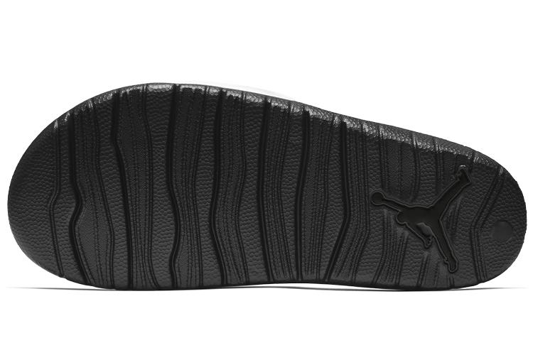 Шлепанцы мужские Air Jordan Break Slide белые, черные, 41 EU