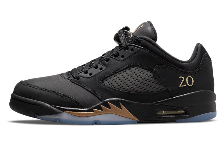 Спортивные кеды унисекс Air Jordan 5 Retro Low Wings черные