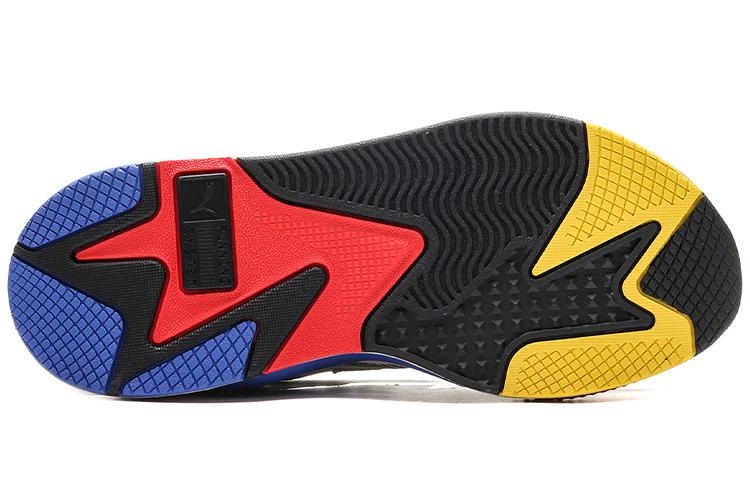 Кроссовки унисекс PUMA RS-X Color Theory белые-голубые, 42.5 EU