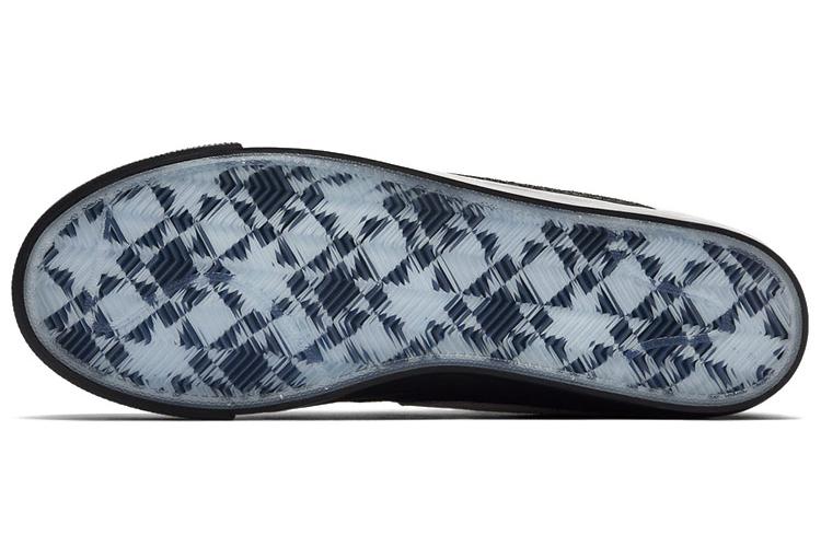 Кроссовки унисекс Nike SB Blazer Zoom Low GT черные, 38 EU