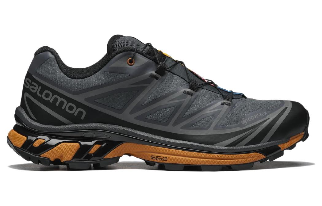 Спортивные ботинки унисекс SALOMON Gtx Utility серые-оранжевые, 44 2/3 EU