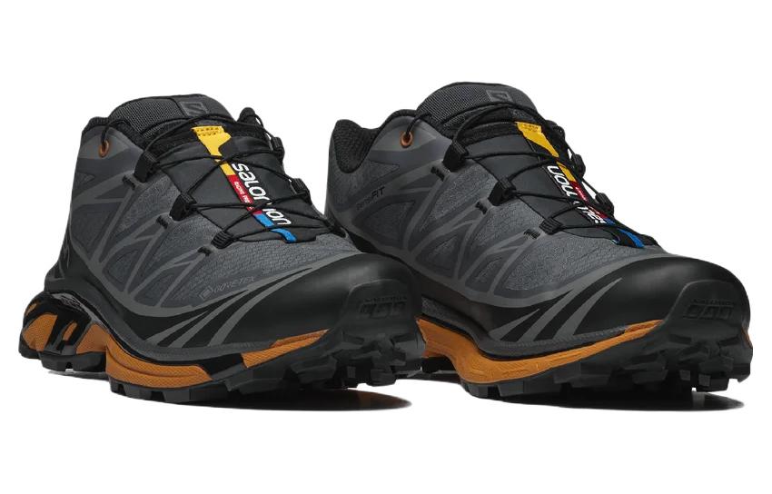 Спортивные ботинки унисекс SALOMON Gtx Utility серые-оранжевые, 44 2/3 EU
