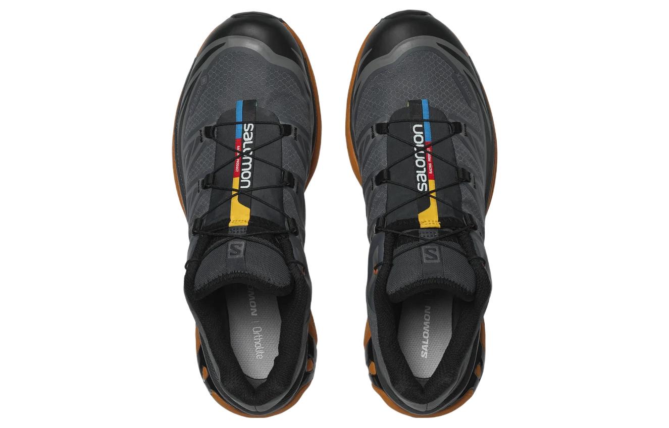 Спортивные ботинки унисекс SALOMON Gtx Utility серые-оранжевые, 44 2/3 EU