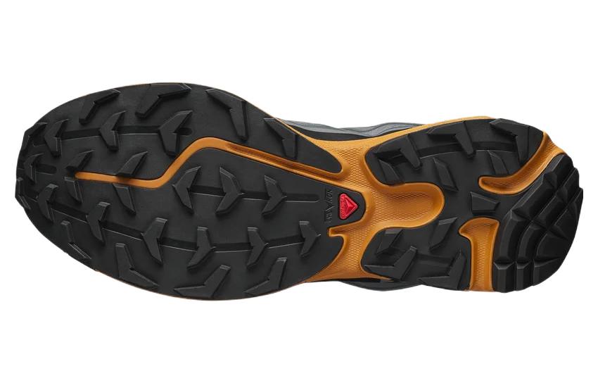 Спортивные ботинки унисекс SALOMON Gtx Utility серые-оранжевые, 44 2/3 EU