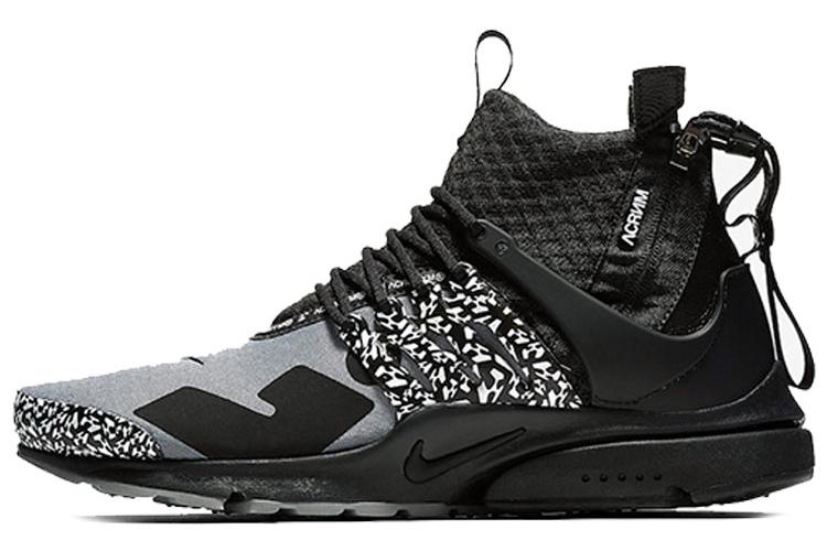 Кроссовки унисекс Nike Air Presto Mid Acronym Cool Grey
