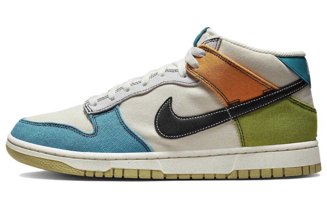 Кеды мужские Nike Dunk Mid Pale Ivory Multi