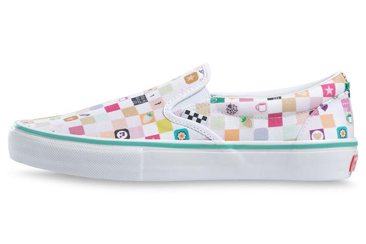 Слипоны унисекс Vans Frog Skate X Slip-on Ltd белые