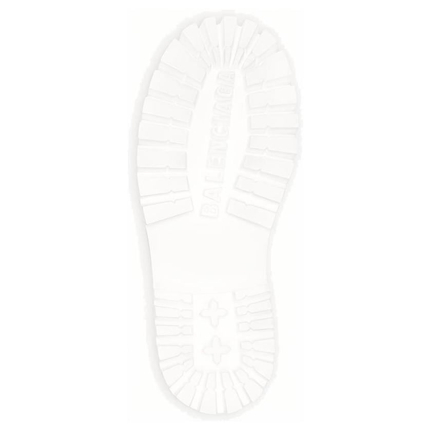 Ботинки женские Balenciaga Strike Lace Up белые, 36 EU