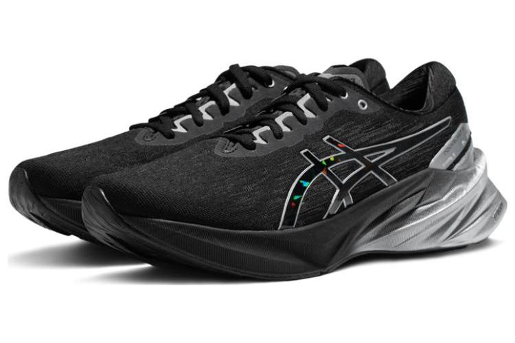 Кроссовки мужские ASICS Novablast 3 Platinum черные, белые, 42.5 EU