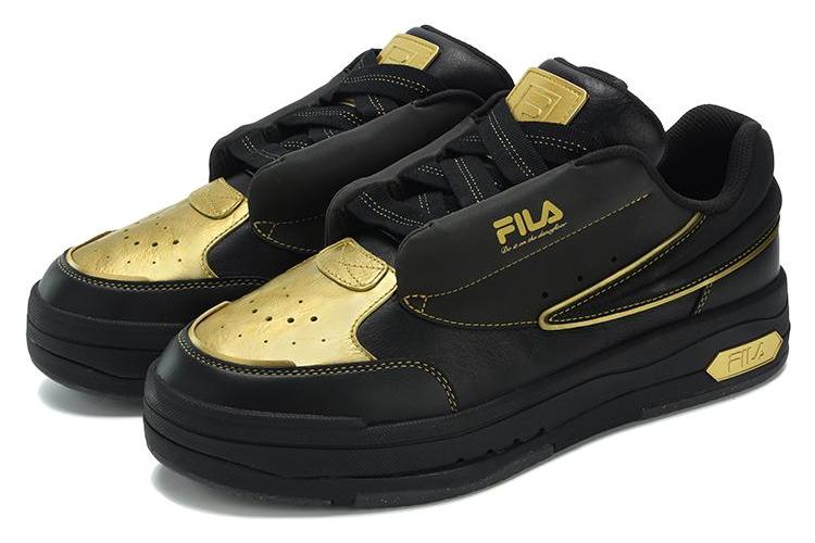 Кроссовки мужские FILA MIX черные золотые, 42 EU