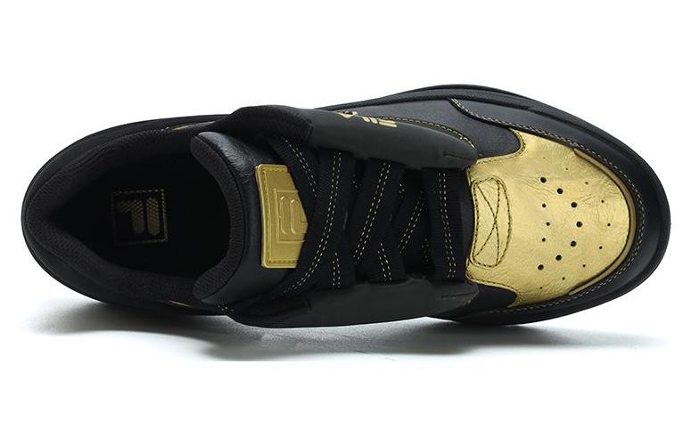 Кроссовки мужские FILA MIX черные золотые, 42 EU