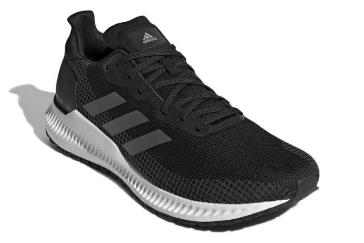 Велотуфли мужские Adidas Solar Blaze черно-серые, 40 EU