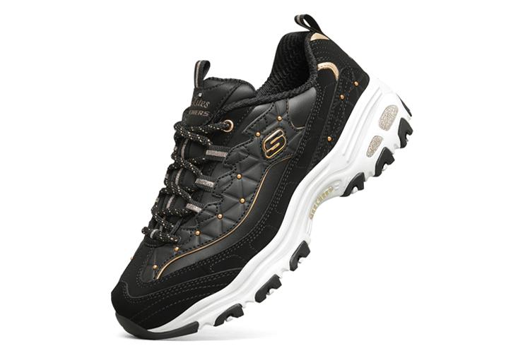 Кроссовки женские Skechers D'Lites черные, 37 EU