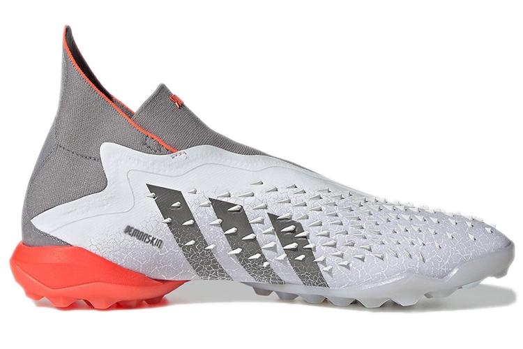 Футбольные бутсы мужские adidas Predator Freak+ TF Demonskin белые, 41 1/3 EU
